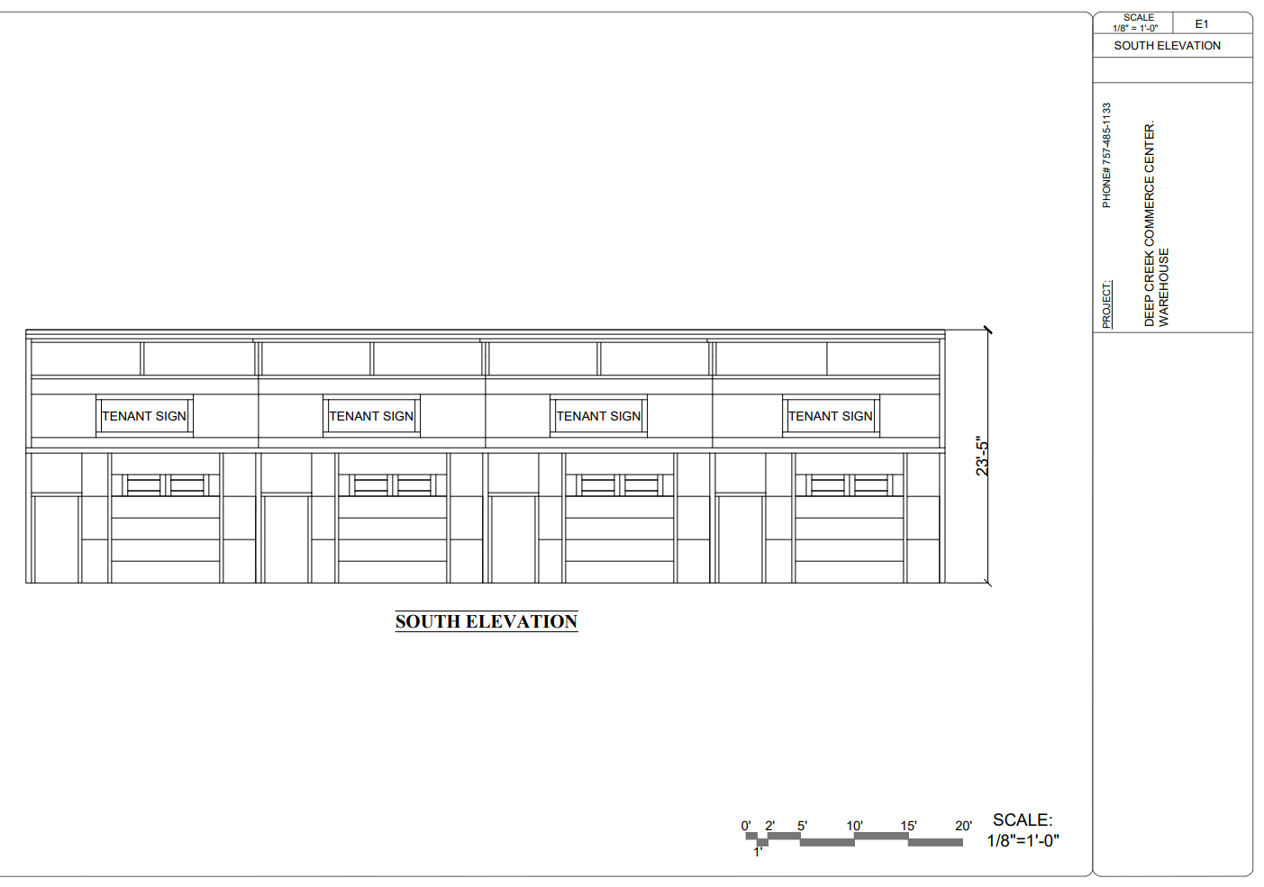 Deep Creek Commerce Center Two south elevation